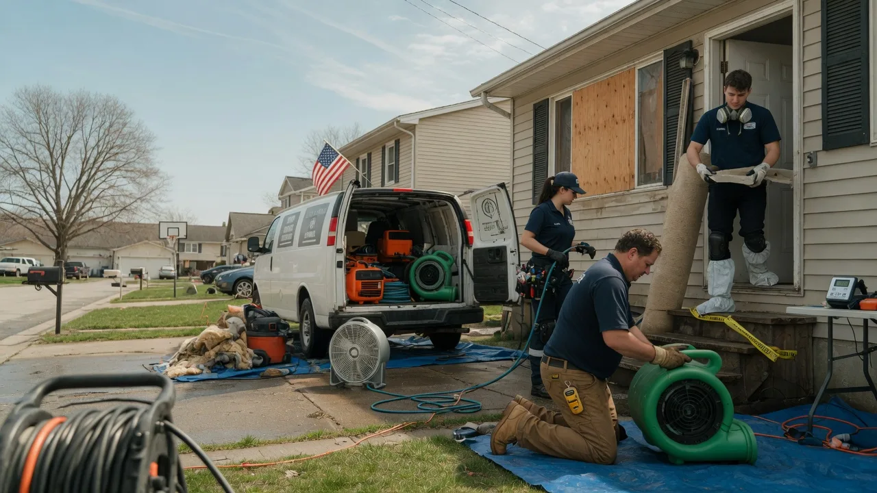 Water Damage Restoration in Peterson, IA near me